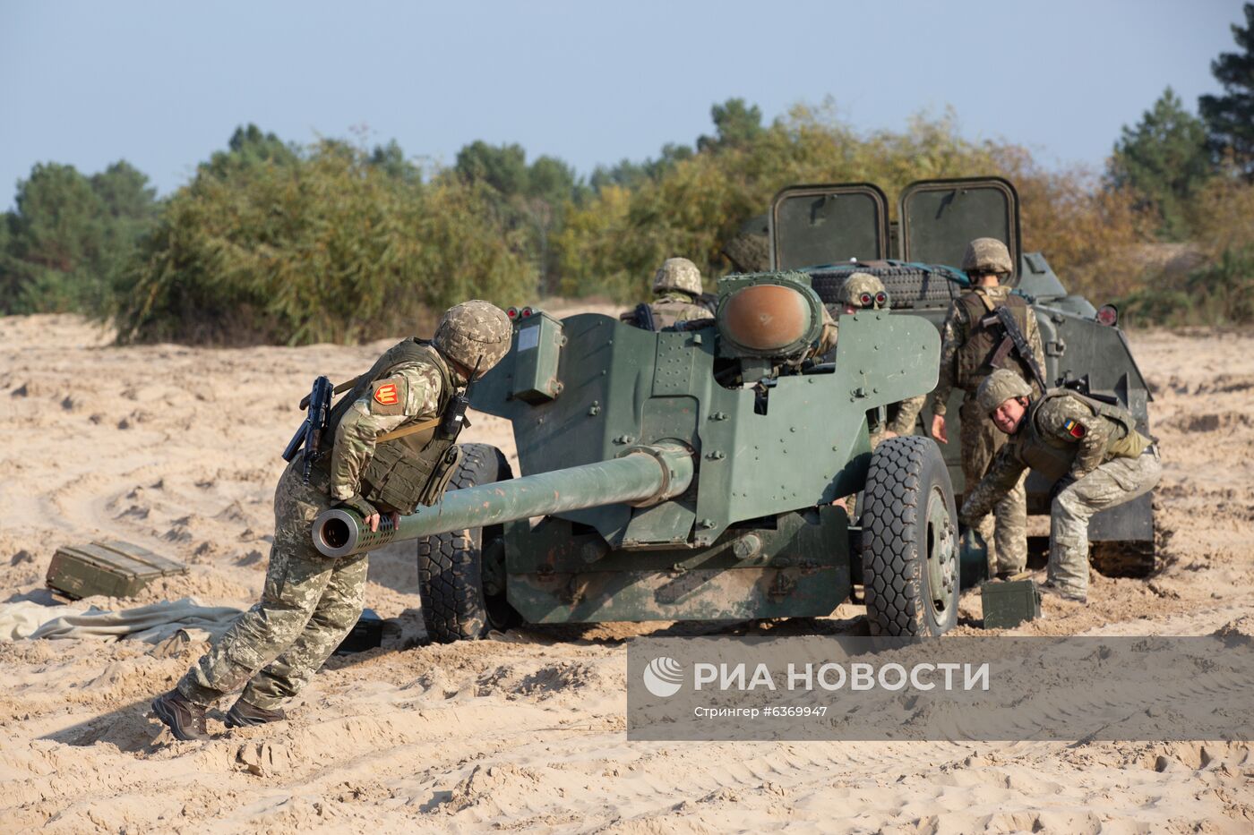 Военный полигон в Киевской области