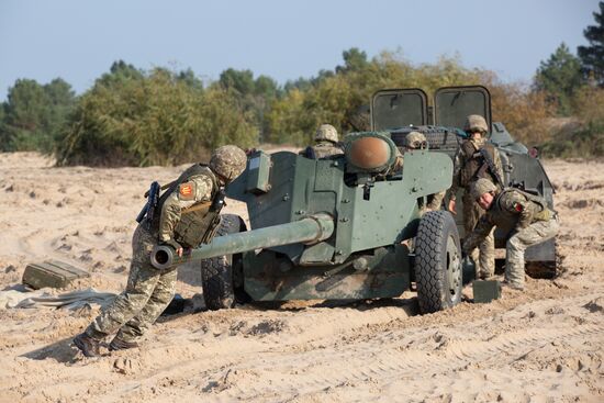 Военный полигон в Киевской области
