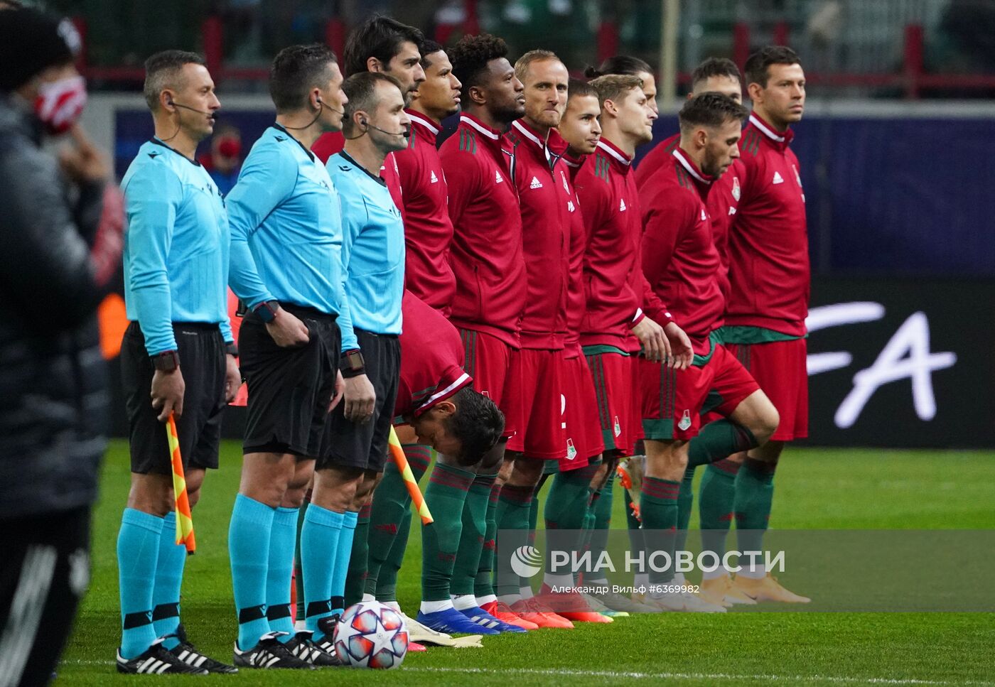 Футбол. Лига чемпионов. Матч "Локомотив" – "Бавария"