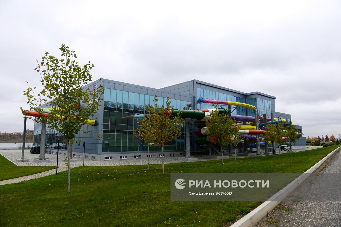 Открытие аквапарка в Грозном