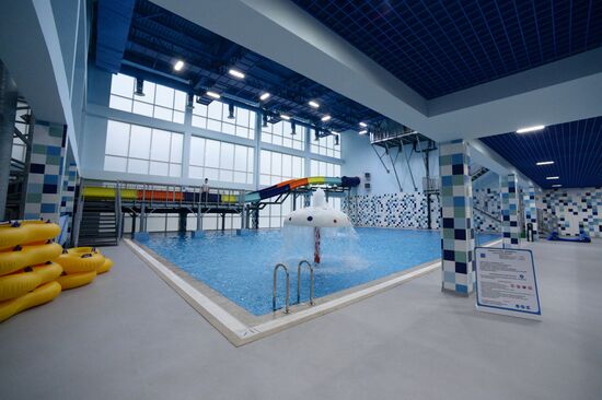 Открытие аквапарка в Грозном