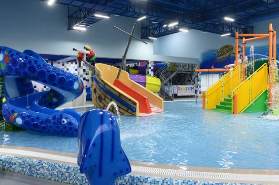 Открытие аквапарка в Грозном