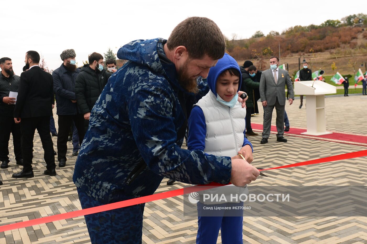 Открытие аквапарка в Грозном