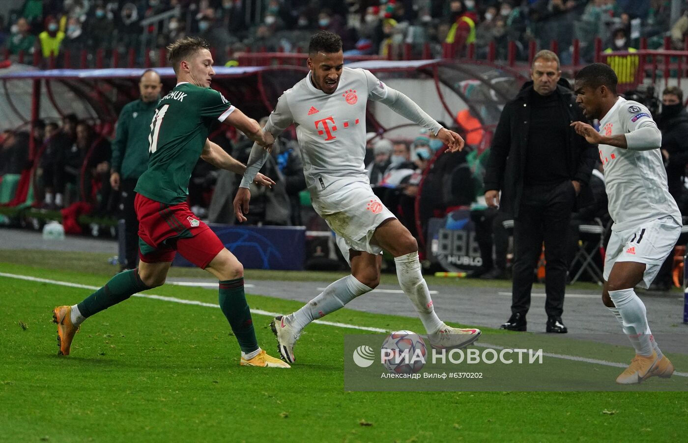 Футбол. Лига чемпионов. Матч "Локомотив"  "Бавария"