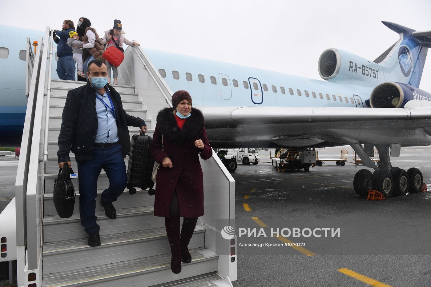 Ту-154 совершил последний в России гражданский полет