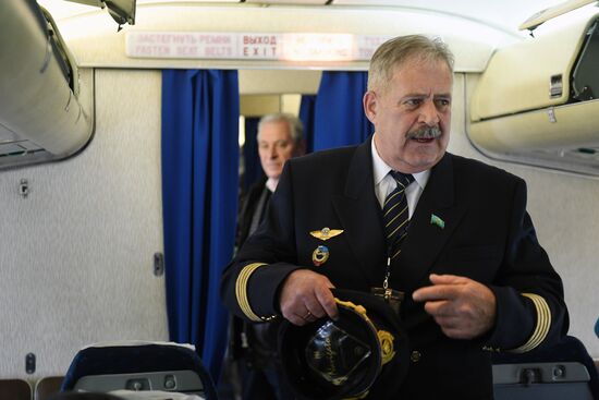 Ту-154 совершил последний в России гражданский полет