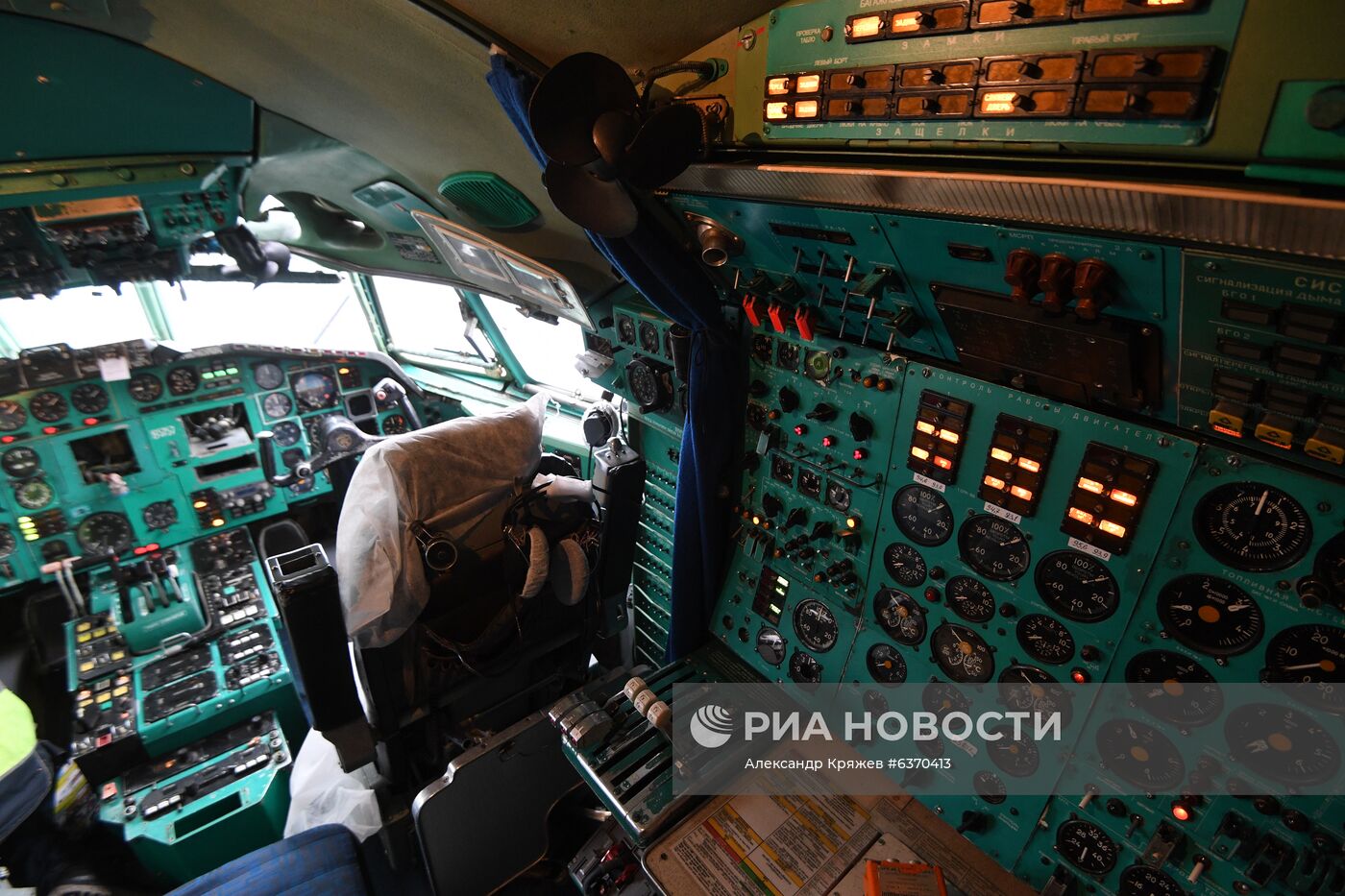 Ту-154 совершил последний в России гражданский полет