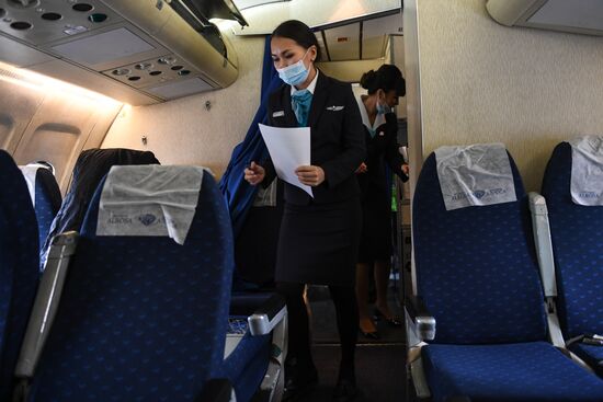 Ту-154 совершил последний в России гражданский полет