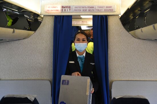 Ту-154 совершил последний в России гражданский полет