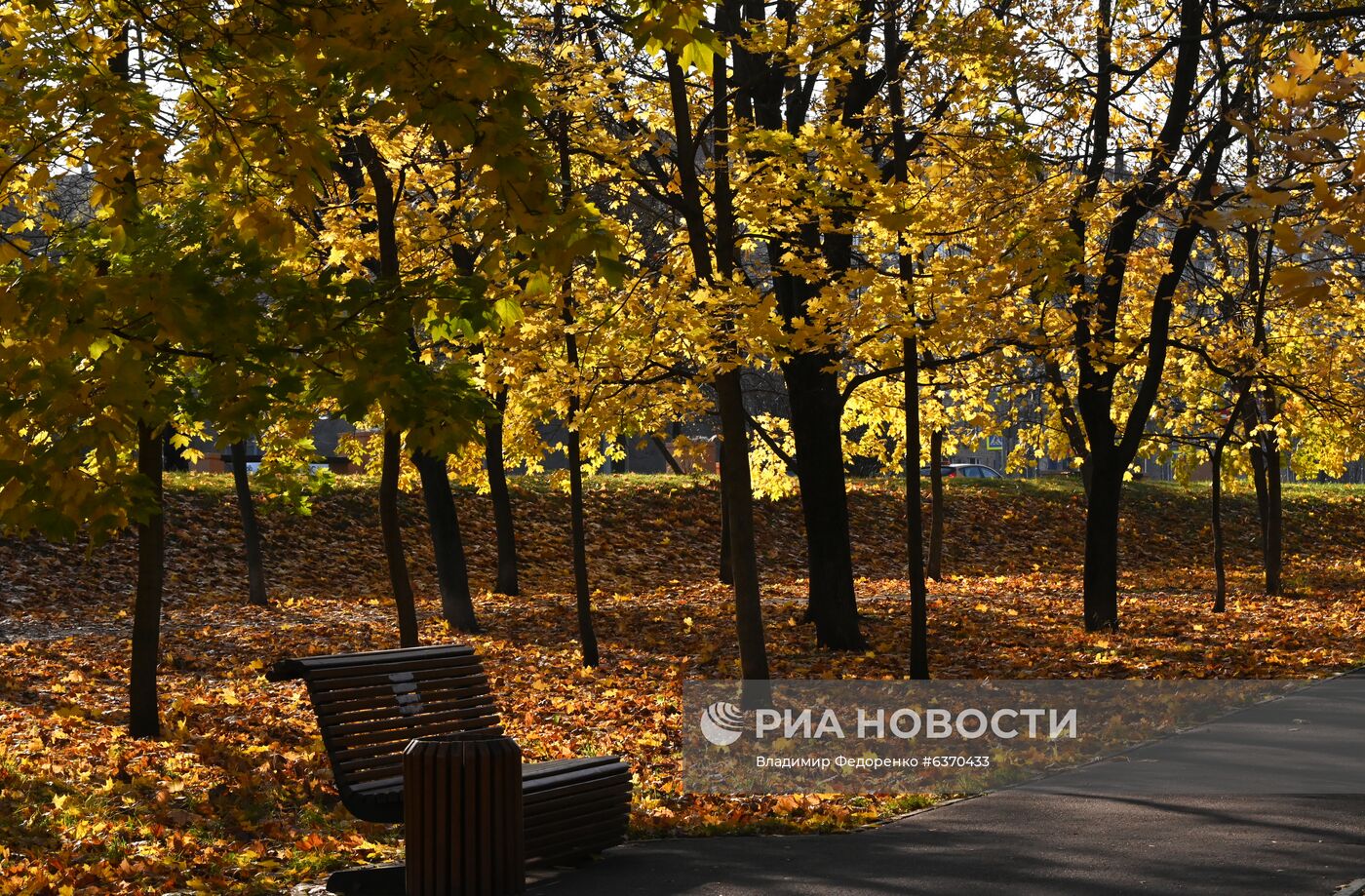 Осень в Москве 