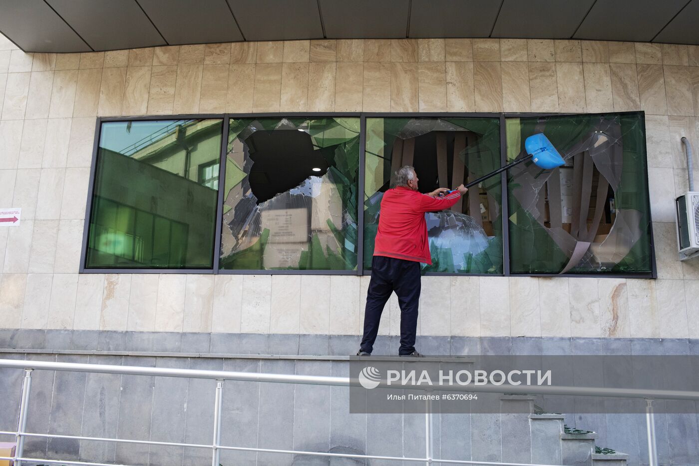 Нагорный Карабах во время обострения конфликта