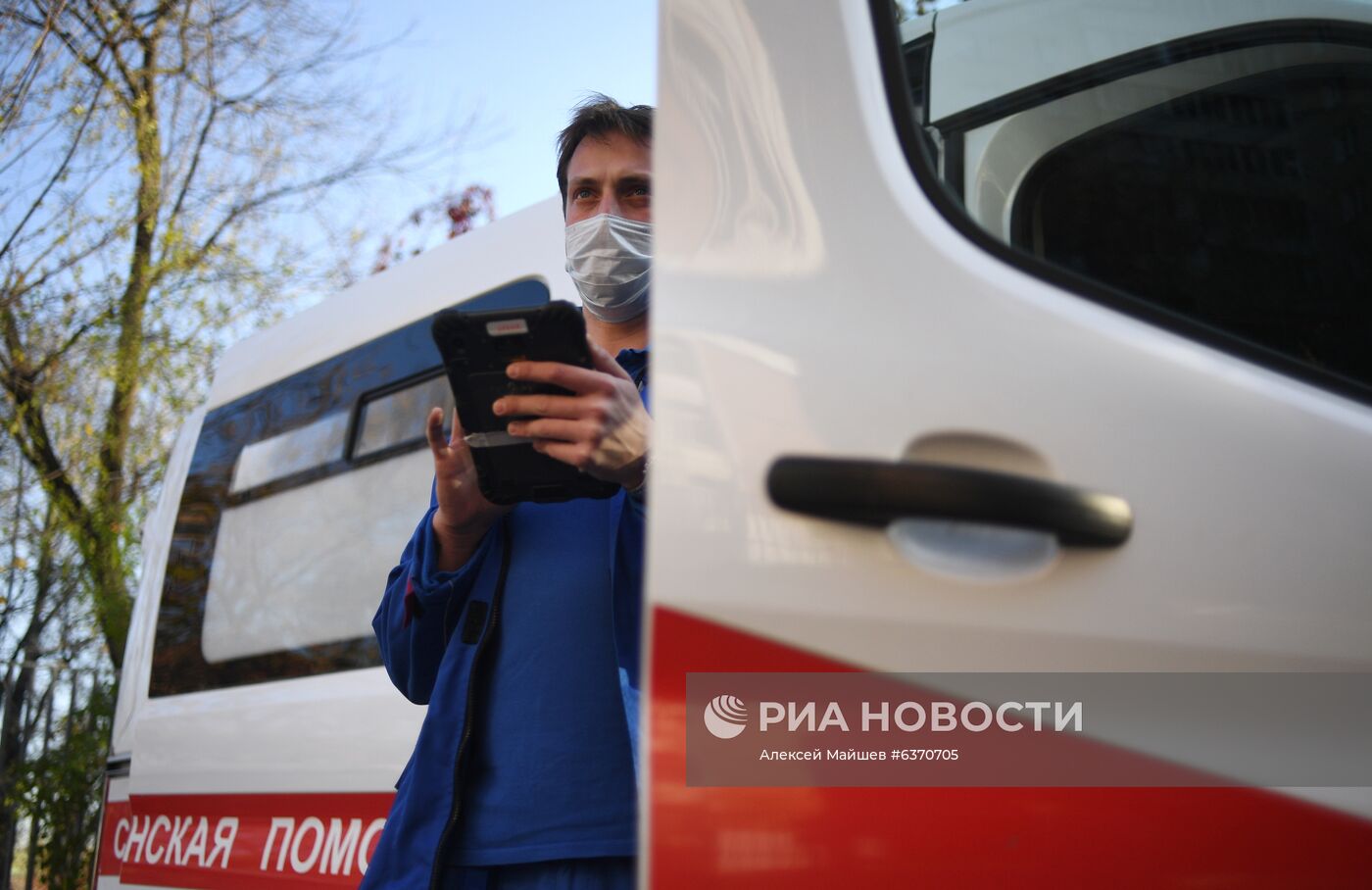 Работа скорой помощи в Москве 