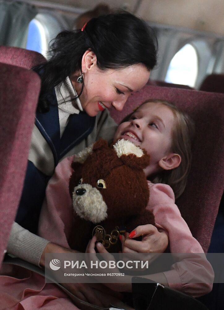 Съемки фильма "Одна"