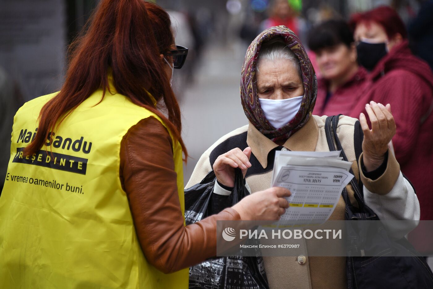 Предвыборная агитация в Кишиневе