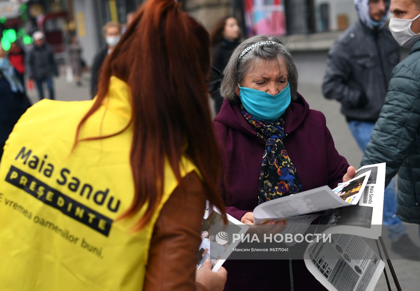 Предвыборная агитация в Кишиневе