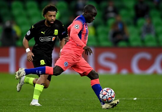 Футбол. Лига чемпионов. Матч "Краснодар" - "Челси"