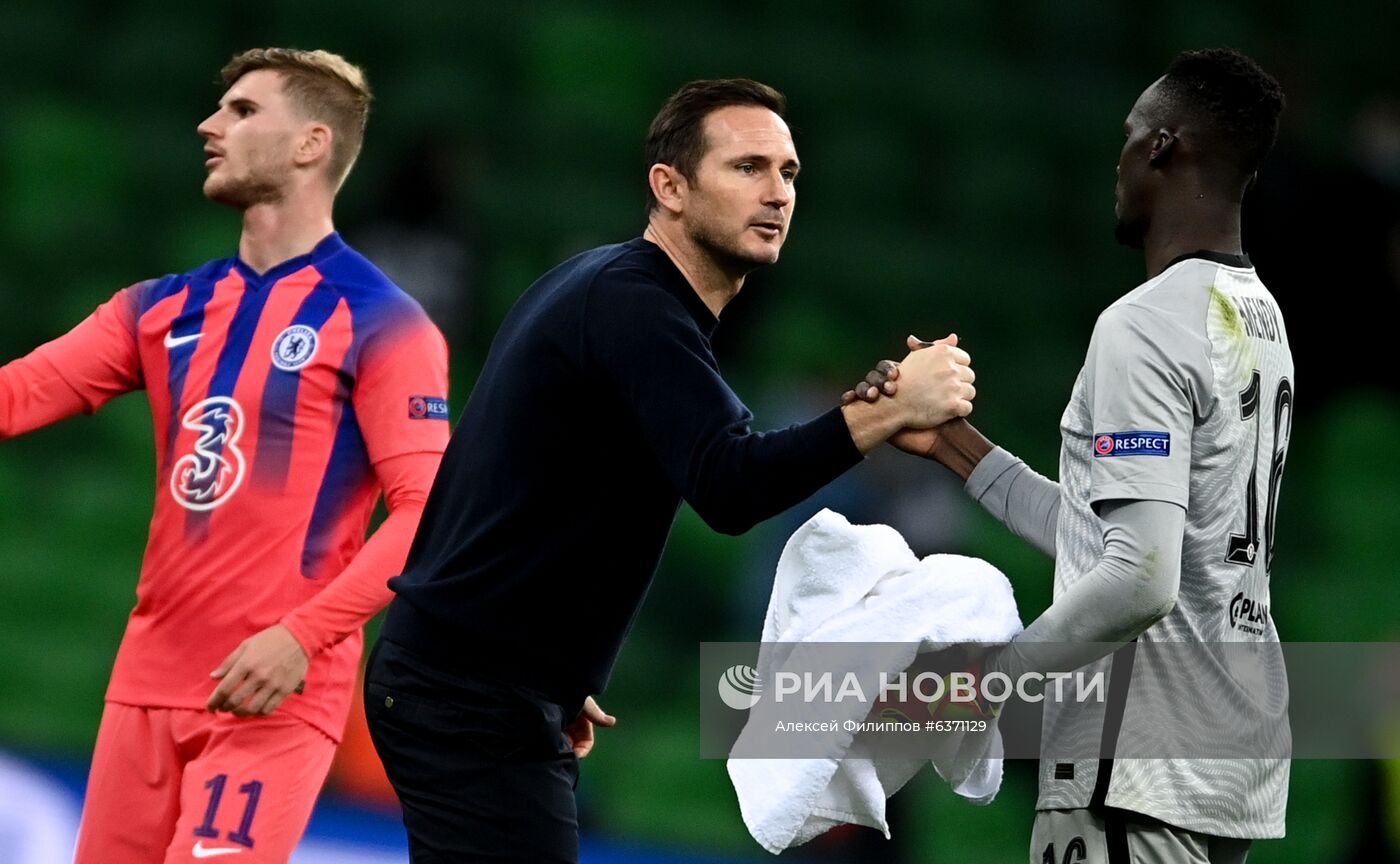 Футбол. Лига чемпионов. Матч "Краснодар" - "Челси"