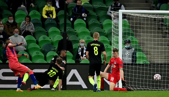 Футбол. Лига чемпионов. Матч "Краснодар" - "Челси"