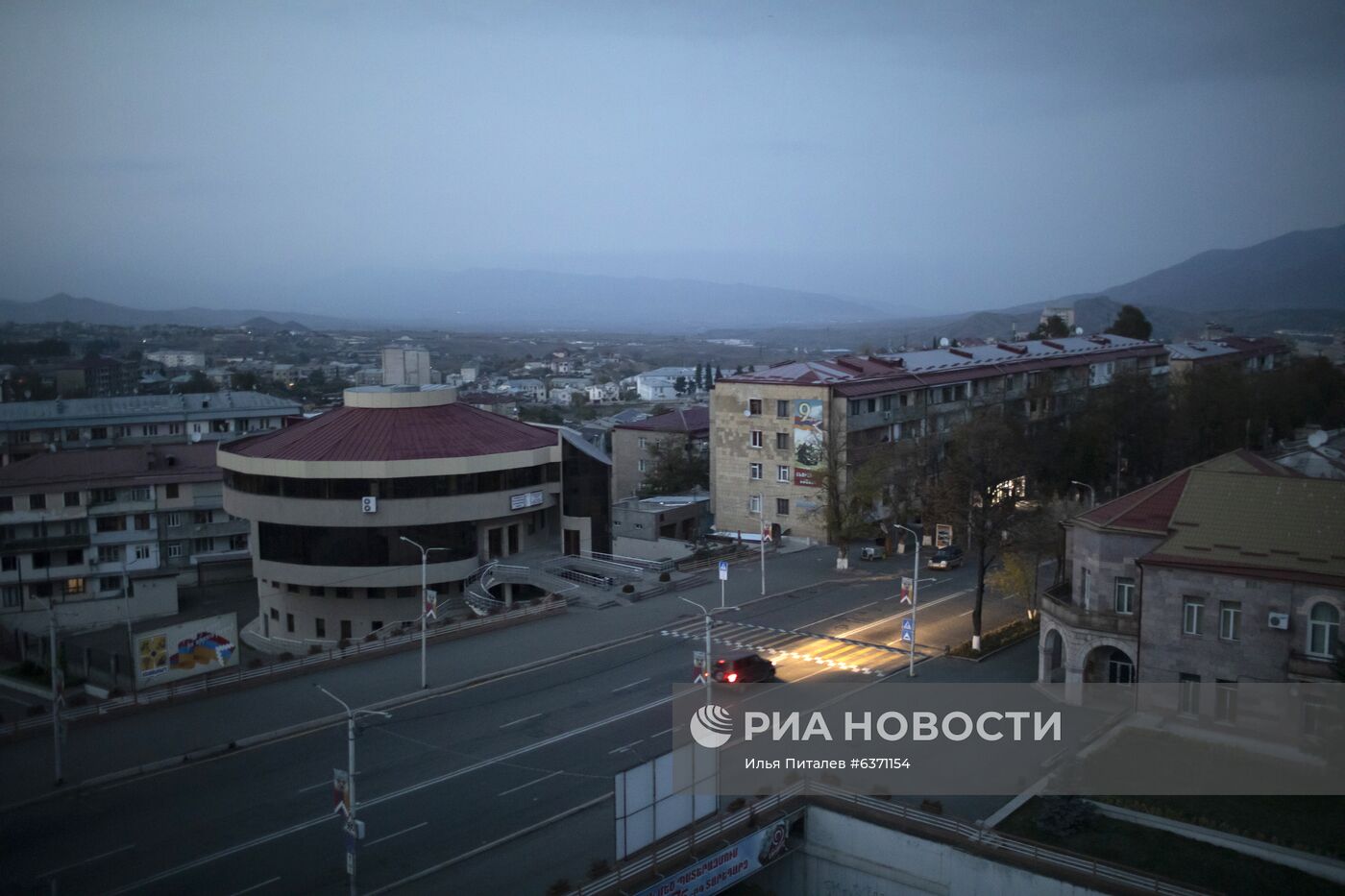 Нагорный Карабах во время обострения конфликта