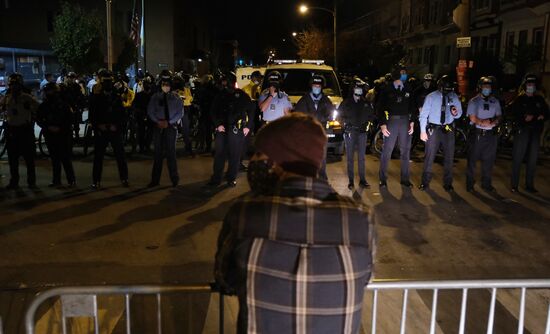 Протесты в Филадельфии