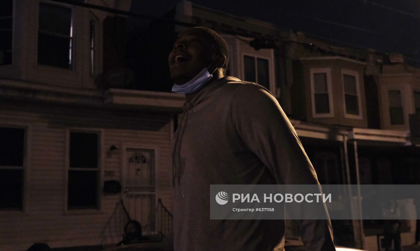 Протесты в Филадельфии