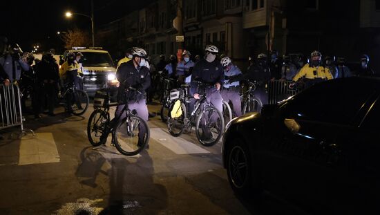 Протесты в Филадельфии