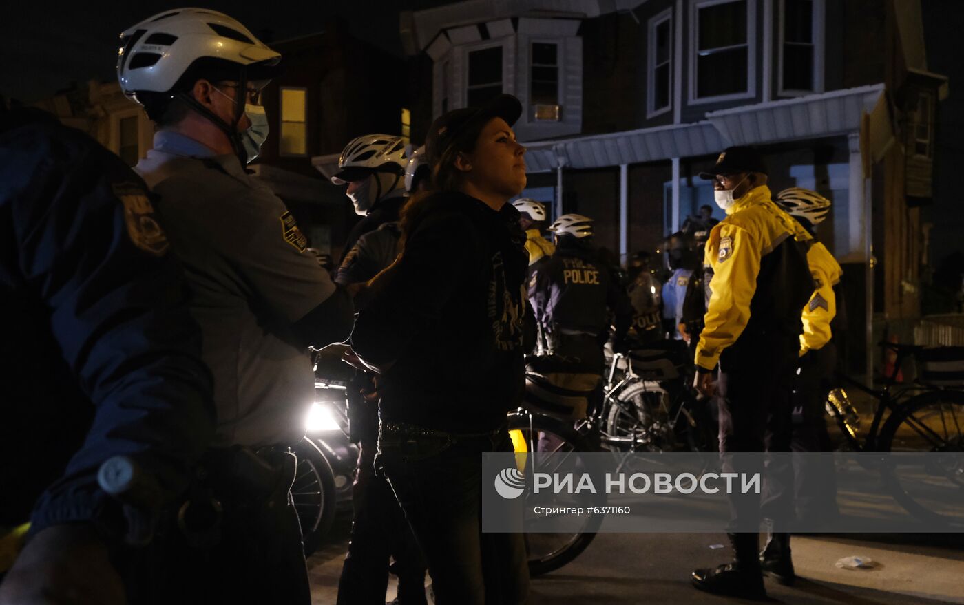 Протесты в Филадельфии