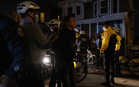 Протесты в Филадельфии