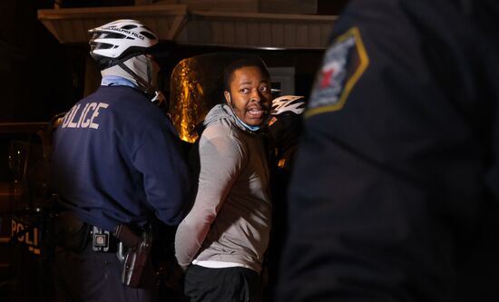 Протесты в Филадельфии