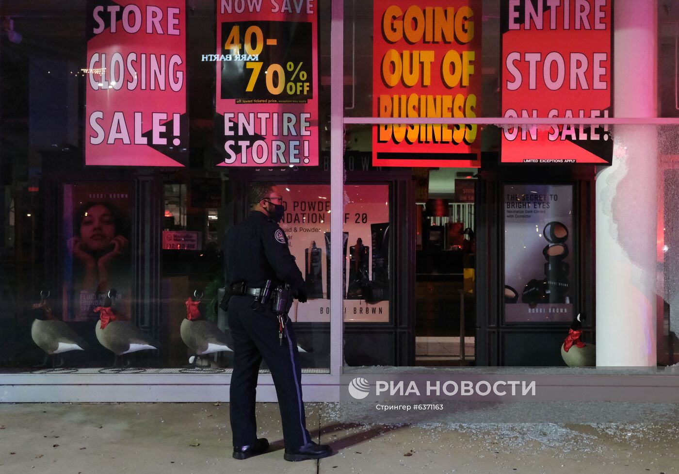 Протесты в Филадельфии