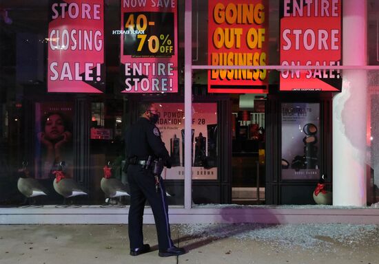 Протесты в Филадельфии