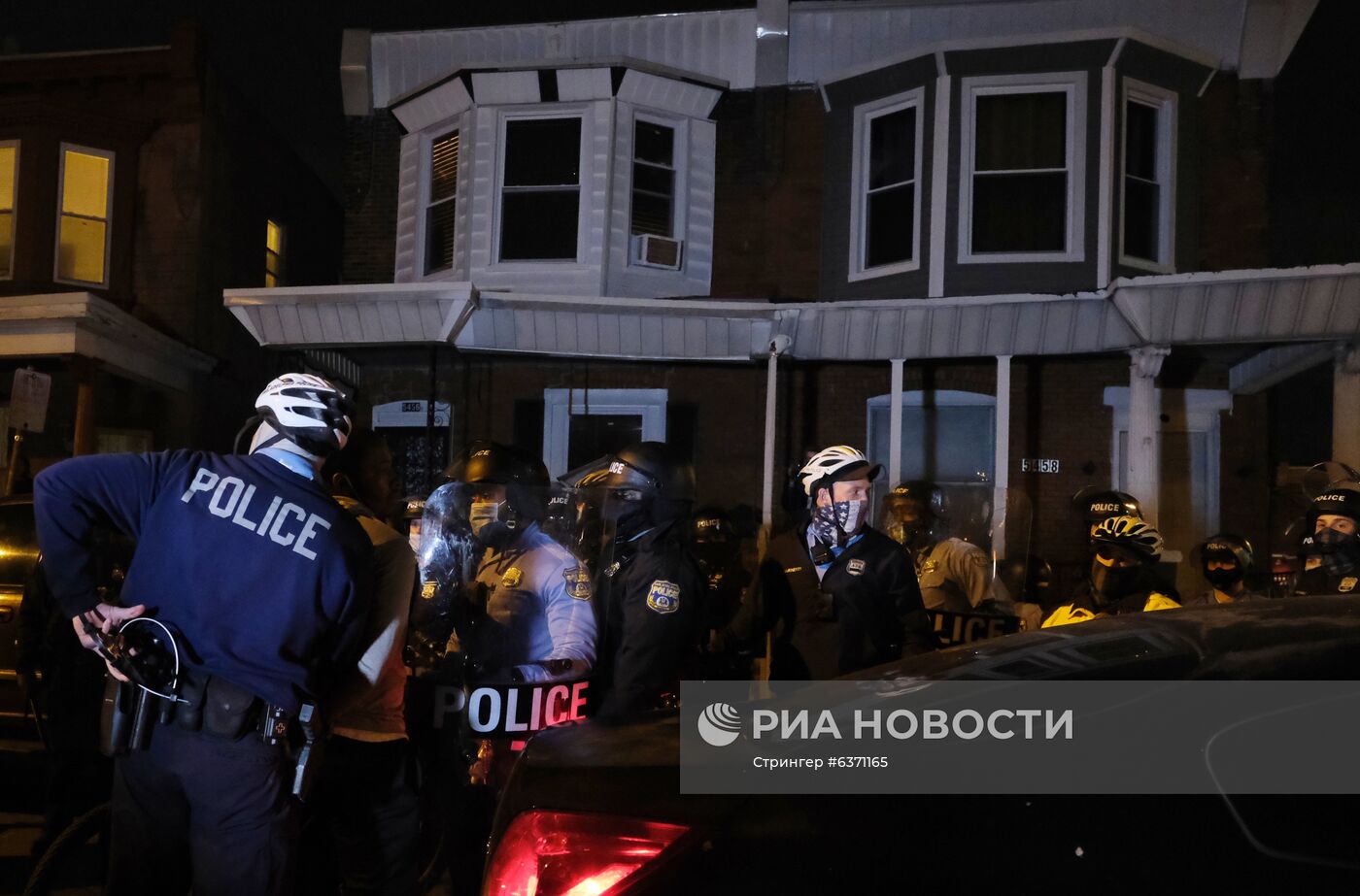 Протесты в Филадельфии