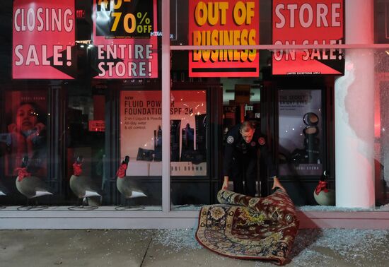 Протесты в Филадельфии