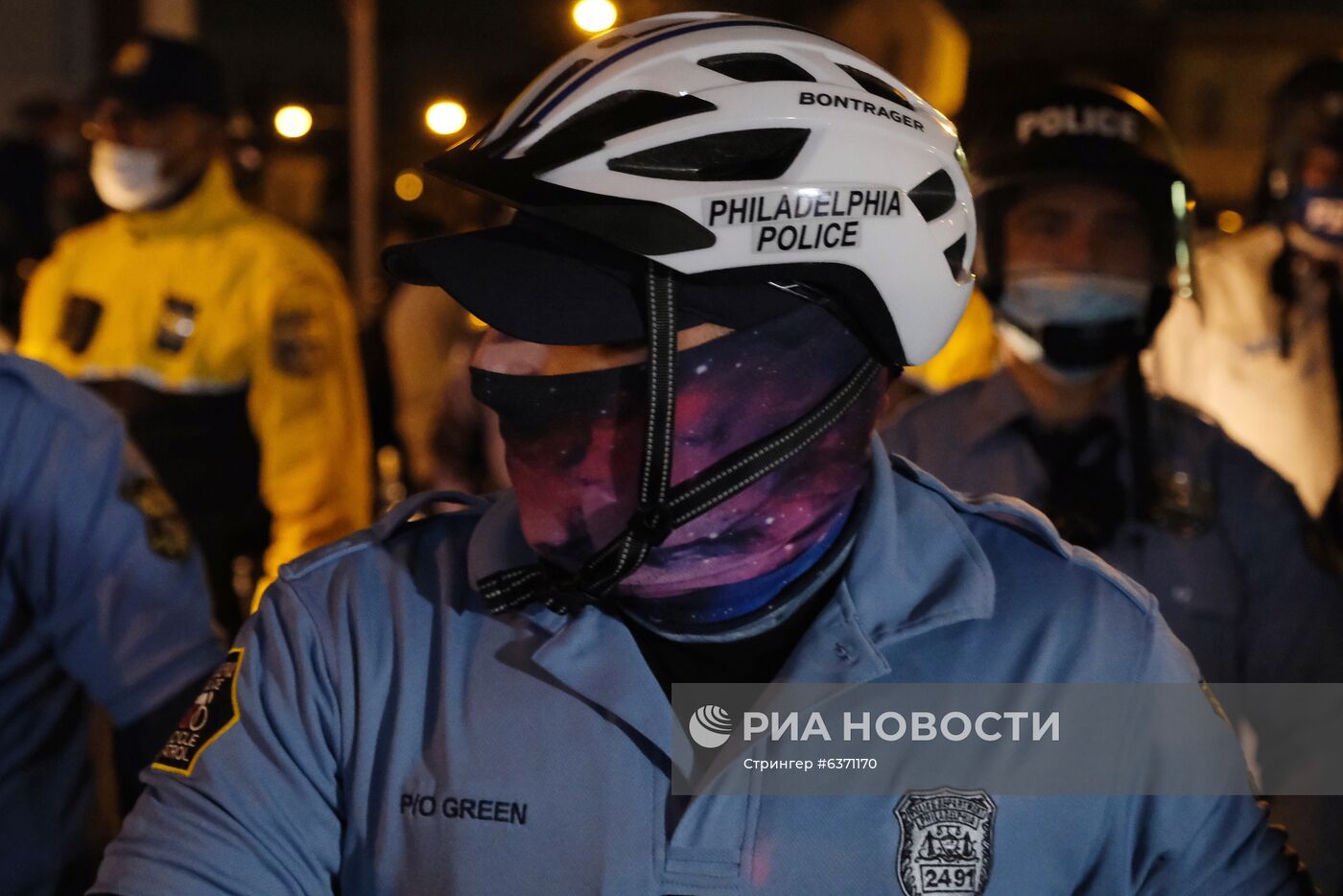 Протесты в Филадельфии