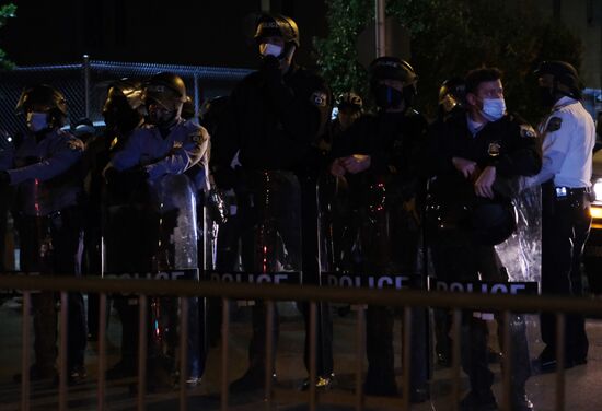 Протесты в Филадельфии