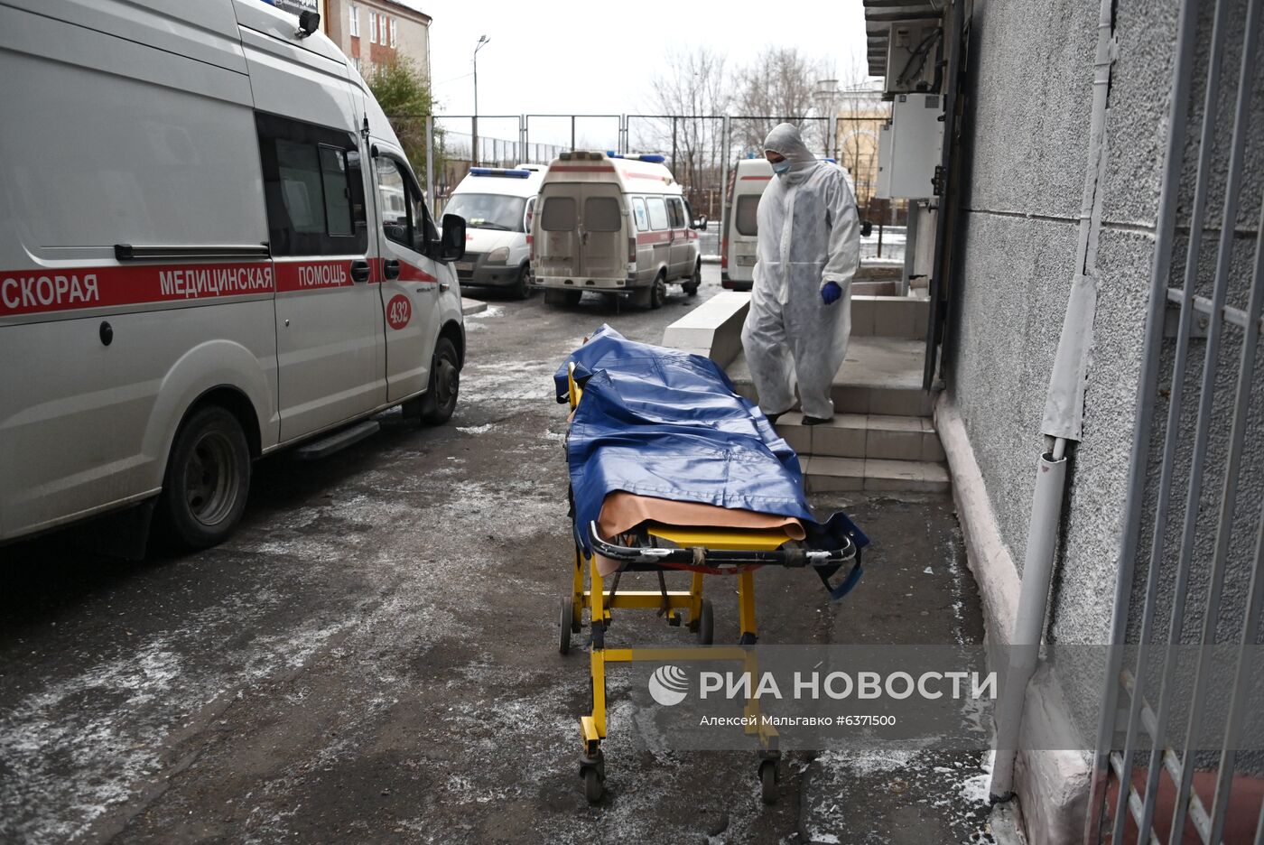 Работа скорой помощи в Омске