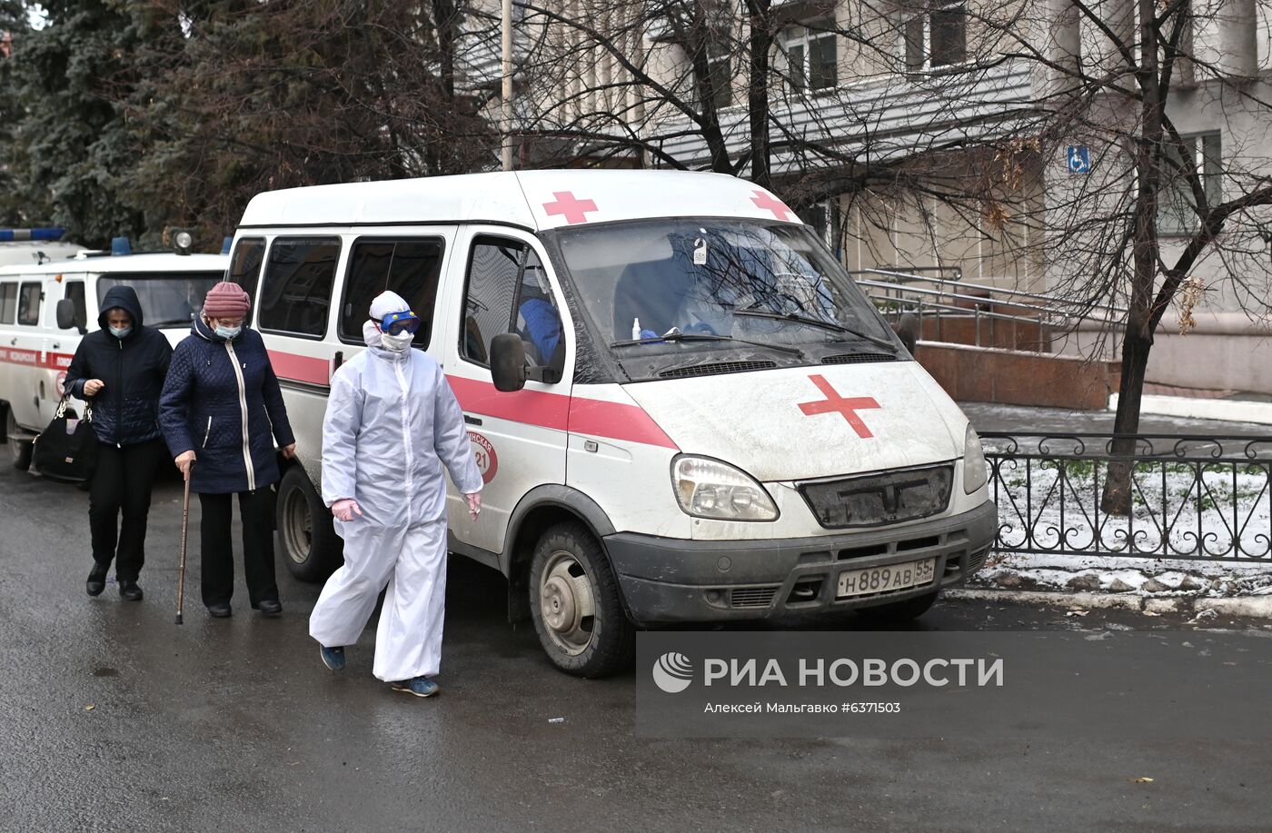 Работа скорой помощи в Омске