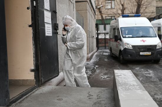 Работа скорой помощи в Омске