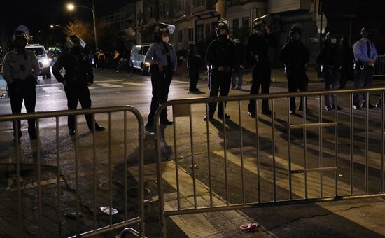 Протесты в Филадельфии