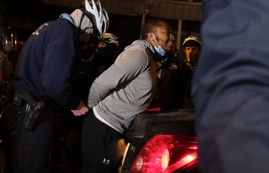 Протесты в Филадельфии