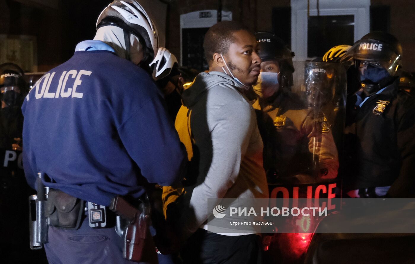 Протесты в Филадельфии