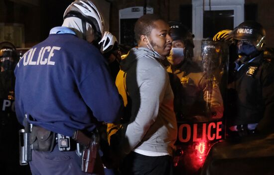 Протесты в Филадельфии