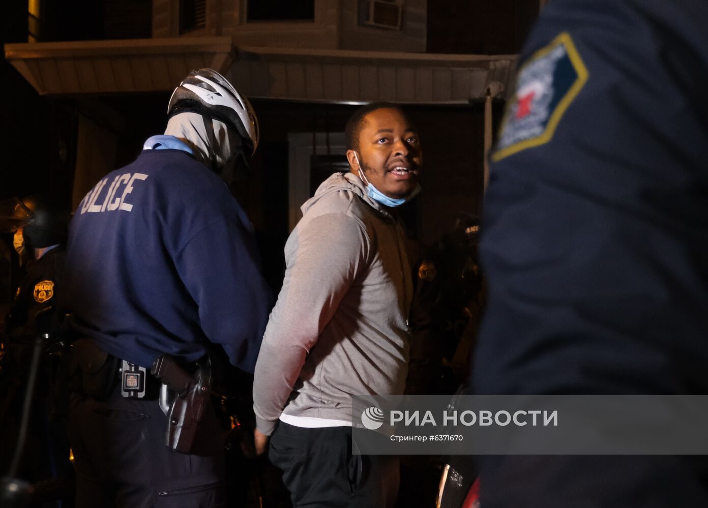 Протесты в Филадельфии