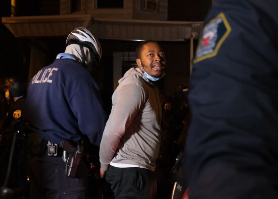 Протесты в Филадельфии