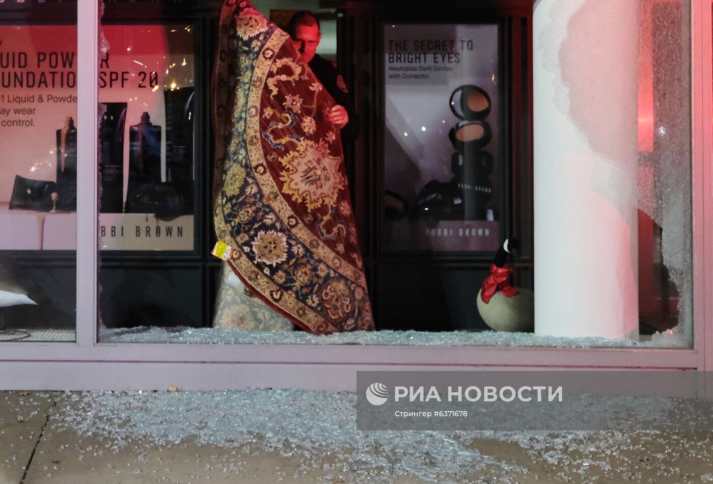 Протесты в Филадельфии