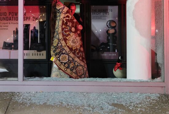 Протесты в Филадельфии