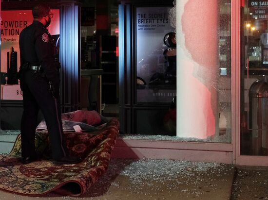 Протесты в Филадельфии