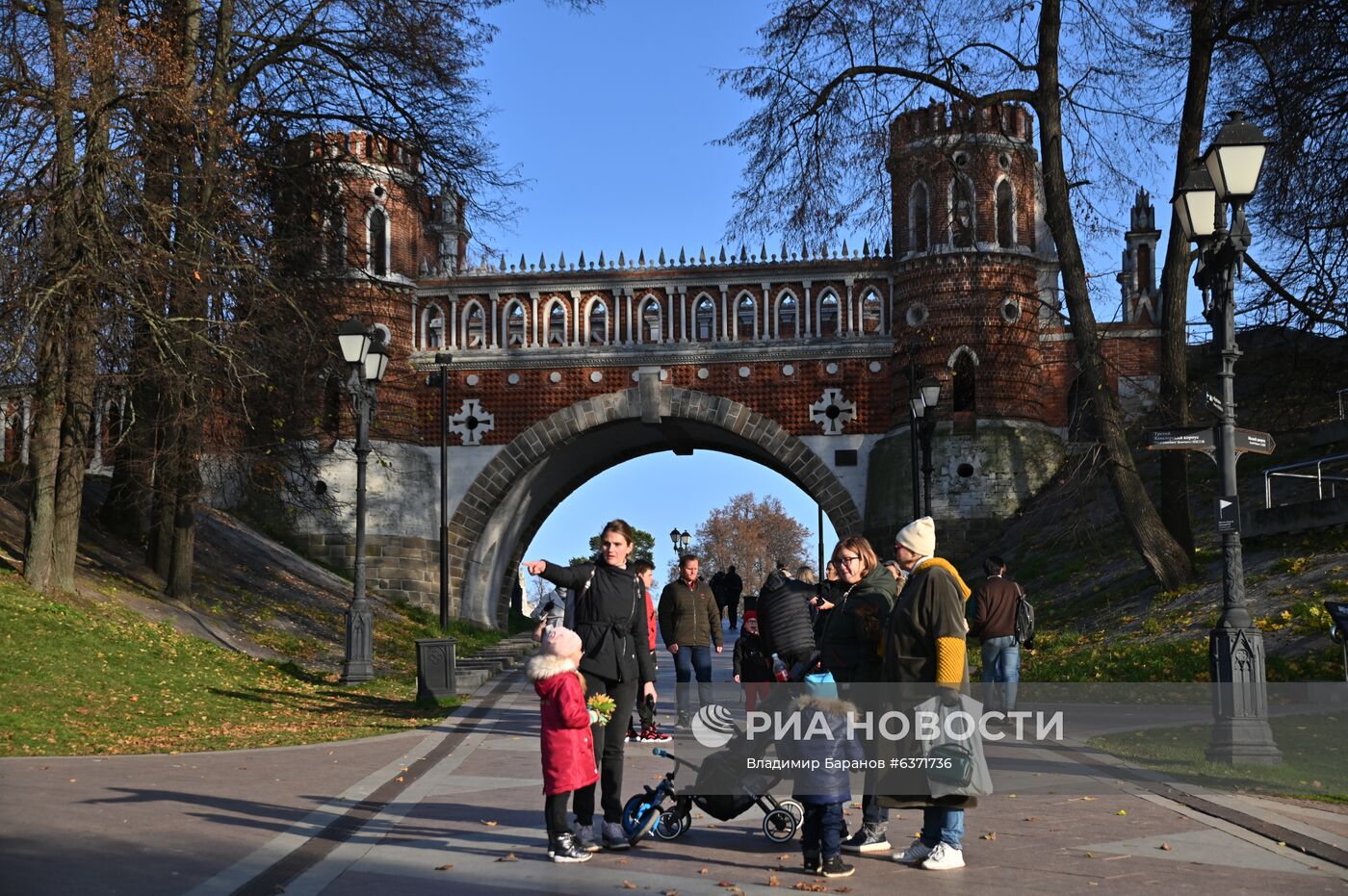 Осень в Царицыно