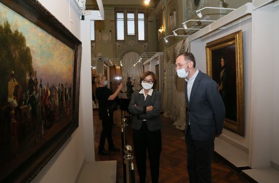 Директор Третьяковской галереи Зельфира Трегулова посетила Самару