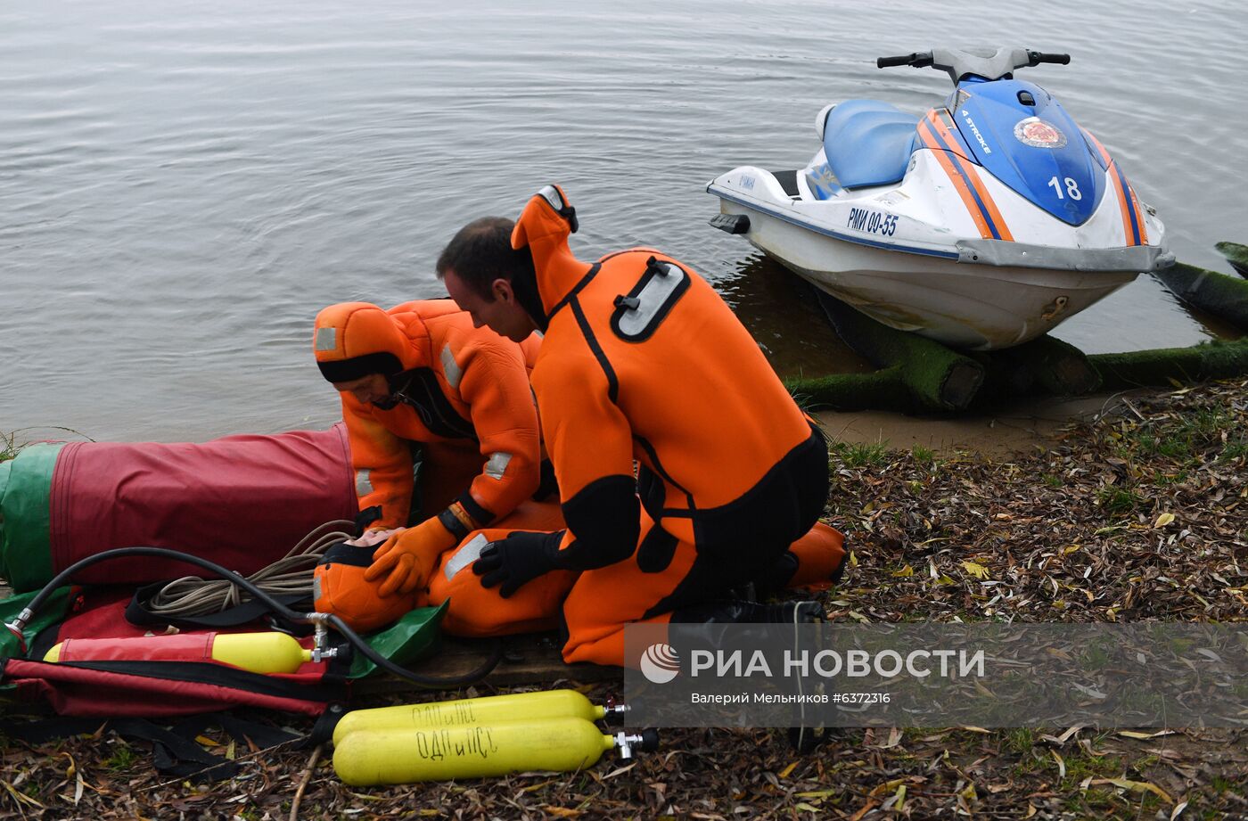 Подготовка водных спасателей к зиме